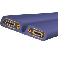 Wireworld Aurora 10 Power Cord (AUP). Przewód zasilający (1m). - 2