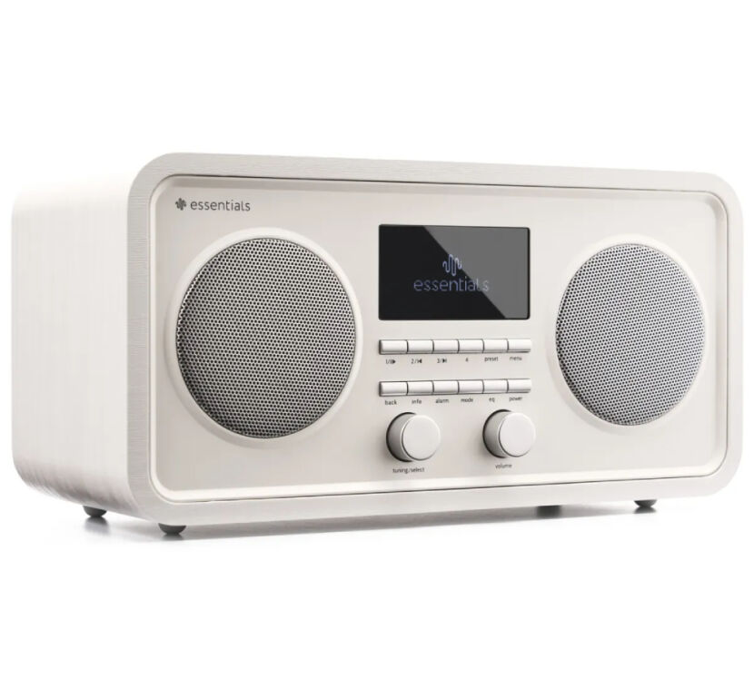 Essentials Radio 3 (biały). System muzyczny.