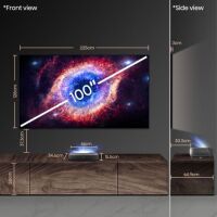 Hisense 4K Smart Laser TV 100L9HD. - 2