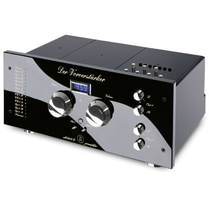 MBL Reference Line Preamplifier 6010 D (czarny/chrom). Przedwzmacniacz stereo.