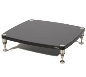 Solidsteel HF-C (czarny). Stolik audio pod wzmacniacz.