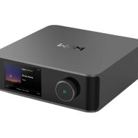 WiiM Amp Ultra (ciemnoszary). Sieciowy wzmacniacz stereo. - 2