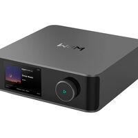 WiiM Amp Ultra (ciemnoszary). Sieciowy wzmacniacz stereo. - 2