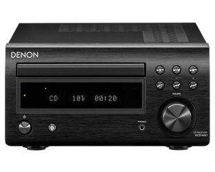 Denon RCD-M41 (czarny). Zintegrowany system stereo.