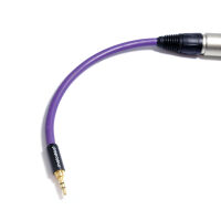 Melodika MDPMJGJ02 (0.2m). Przejściówka wtyk jack 3,5mm - gniazdo jack 6,3mm. - 3