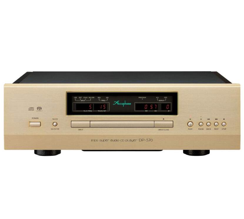 Accuphase DP-570. Odtwarzacz CD/SACD klasy hi-end.