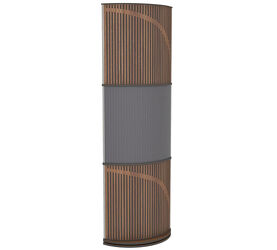 Vicoustic VicTotem Ultra VMT (grey - natural walnut). Panel akustyczny (trzy moduły).