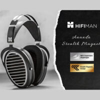 HiFiMAN Ananda Stealth Magnet. Przewodowe słuchawki nauszne planarne. - 12